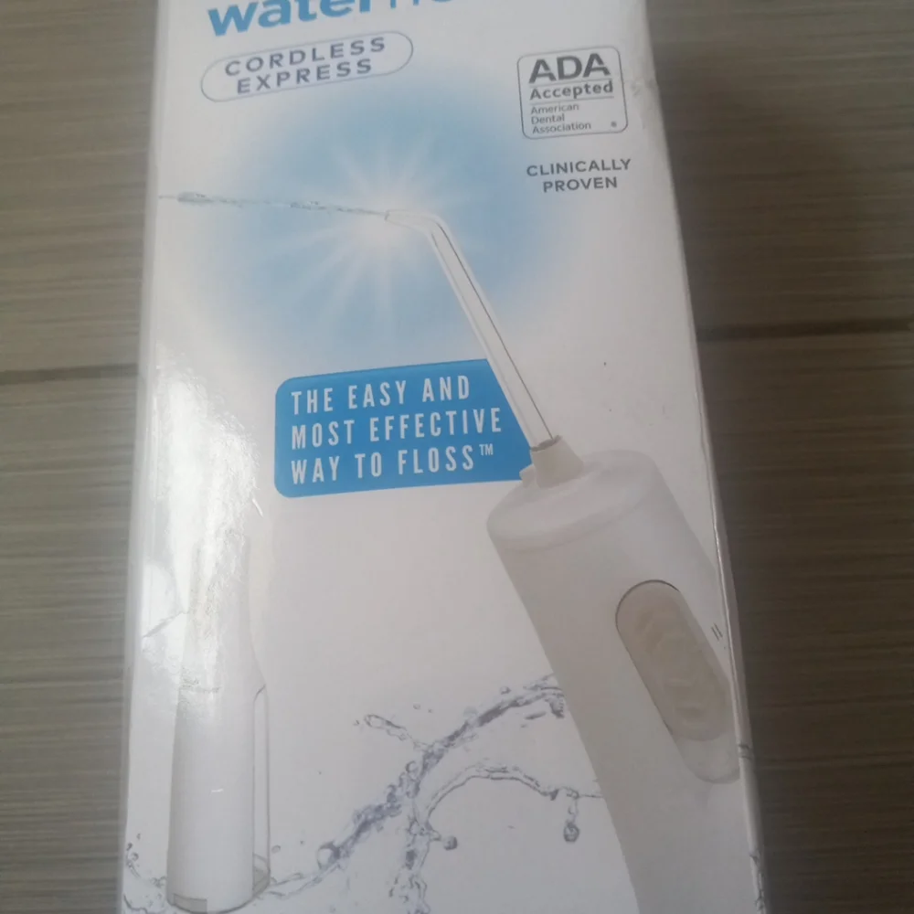 Waterpik Waterflosser Cordless Express ADA Accepted Cordless Convenience 2 Tips
